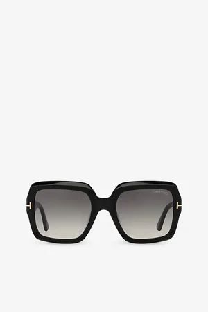 Tom Ford Womens Tr001783 Kaya Square-Frame Acetate Sunglasses