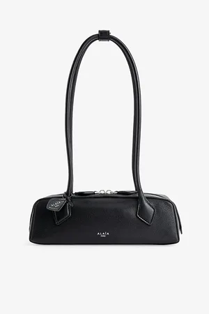 Alaïa Womens Le Teckel Small Leather Top-Handle Bag