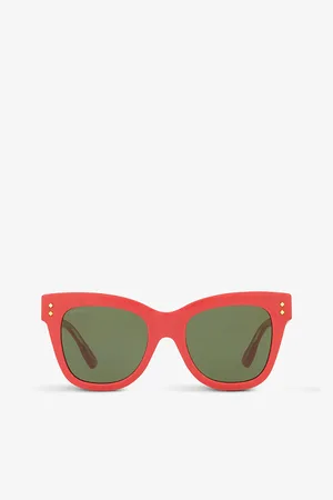 Gucci Womens Gg1082S Cat-Eye Acetate Sunglasses