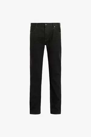 AllSaints Mens Iggy Straight-Leg Slim-Fit Denim Jeans