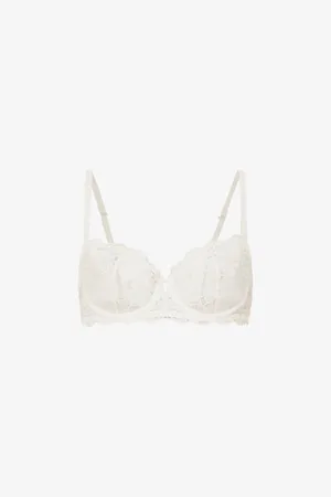 Womens Reve Lace Half-Cup Bra