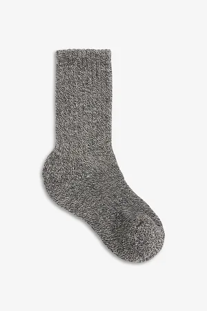 Whistles Womens Chunky Marl Cotton-Blend Socks
