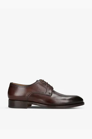 Magnanni Mens Flex Leather Derby Shoes