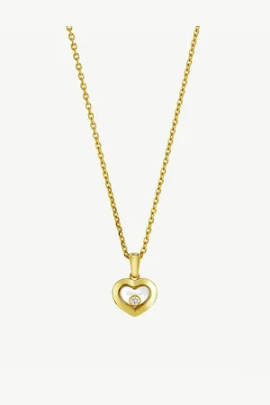 Chopard Happy Diamonds Icons 18ct Yellow-Gold and Diamond Pendant