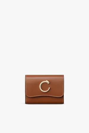 Cartier Womens Panthère De Mini Leather Wallet