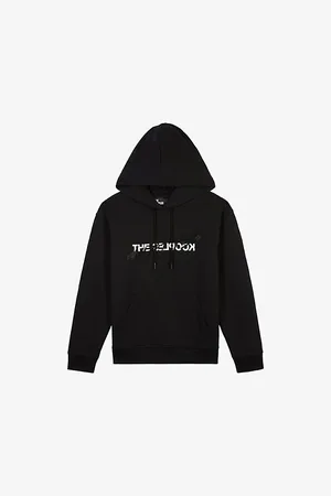 The Kooples Womens Logo-Embroidered Kangaroo-Pocket Cotton-Jersey Hoody