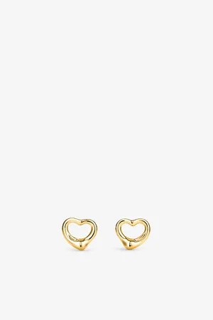 Tiffany & Co. Elsa Peretti Open Heart Stud Earrings