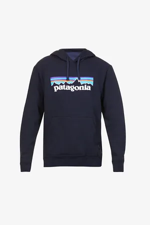 Patagonia Mens P-6 Uprisal Brand-Print Woven Hoody