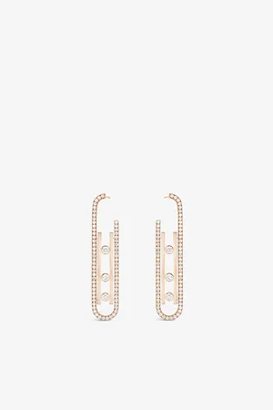MESSIKA Move 10th 18ct Rose-Gold and 1.01ct Diamond Earrings