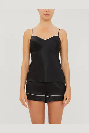 Agent Provocateur Womens Classic Silk-Satin Pyjama Shorts