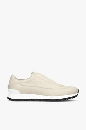 JOHN LOBB Mens Lift Leather Low-Top Trainers