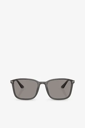 Giorgio Armani Ar8197 Square-Frame Acetate Sunglasses