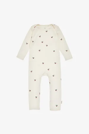 Konges Sløjd Lemon-Print Cotton Jersey Romper 9-18 Months