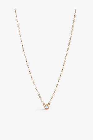 Tiffany & Co. Diamonds By The Yard® Diamond and 18ct Rose-Gold Pendant Necklace
