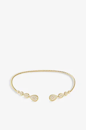 Boucheron Serpent Bohème 18ct Yellow-Gold and 2.19ct Diamond Choker Necklace