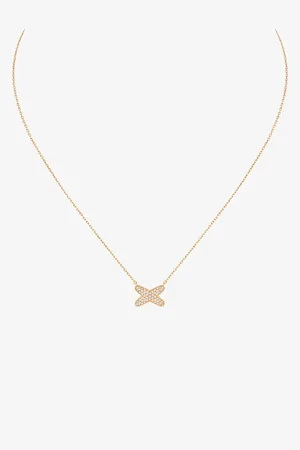 CHAUMET Jeux De Liens 18-Carat and Diamond Pendant Necklace