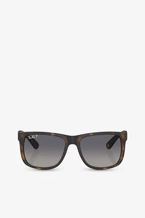 Ray-Ban Womens Rb4165 Justin Square-Frame Nylon Sunglasses