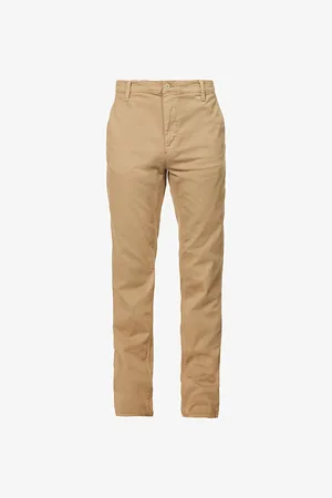 Nudie Jeans Mens Easy Alvin Regular-Fit Tapered Stretch-Cotton Twill Trousers