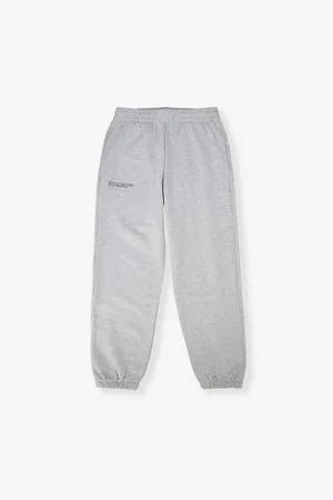 The Pangaia Drawstring-Waistband Text-Print Organic Cotton-Jersey Jogging Bottoms 3-12 Years
