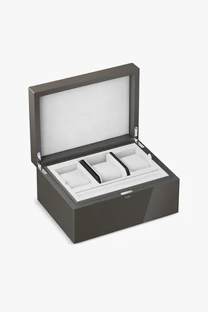 Cartier Santos De Lacquered-Wood Watch and Cufflink Box