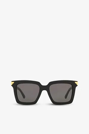 Bottega Veneta Womens Bv1005S Square-Framed Acetate Sunglasses