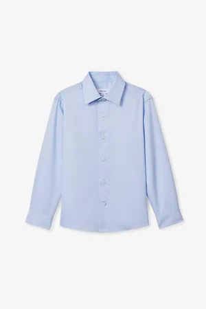 Reiss Remote Slim-Fit Cotton Shirt 3-14 Years