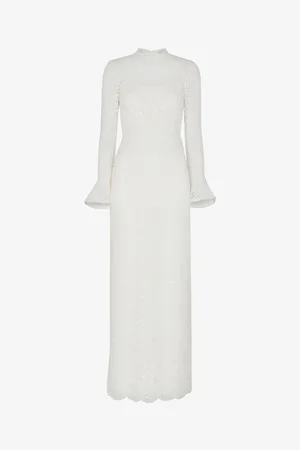 Whistles Womens Crepe Maxi Dress