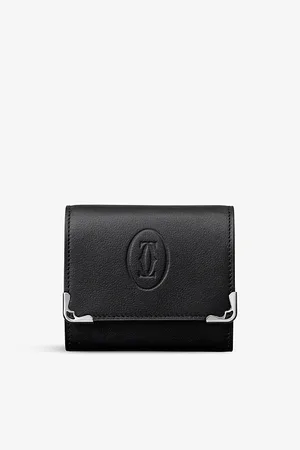 Cartier Mens Must De Calfskin Square Coin Purse