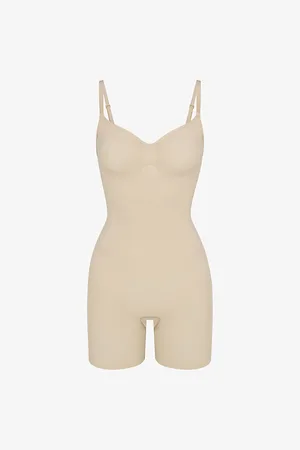 SKIMS Womens Sculpt Ruched Stretch-Woven Body