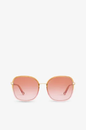 Chloé Ch0031S Square-Frame Acetate Sunglasses
