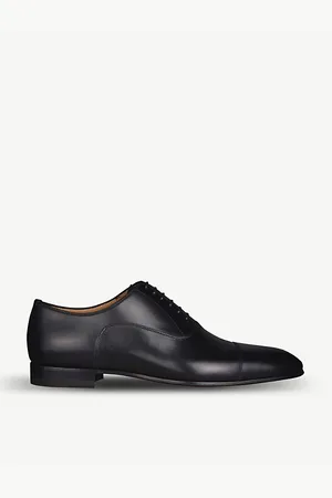 Christian Louboutin Greggo Leather Oxford Shoes