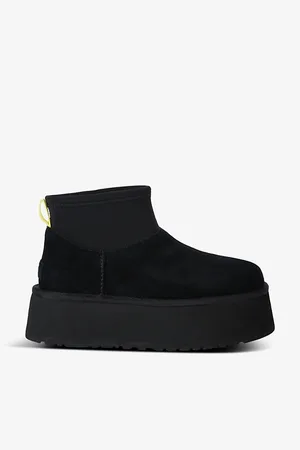 UGG Womens Classic Mini Dipper Suede Boots