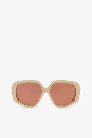 Chloé Ch0210S Square-Frame Acetate Sunglasses