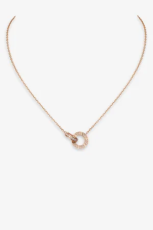 Cartier Love 18ct Rose-Gold and Diamond Necklace