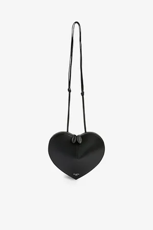 Alaïa Womens Le Coeur Leather Cross-Body Bag