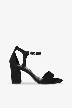 Kurt Geiger Womens Faryn Suedette Heeled Sandals