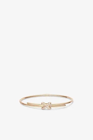 CHAUMET Jeux De Liens 18ct Rose-Gold and Diamond Bracelet