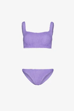 Hunza G Womens Xandra Crinkled Bikini