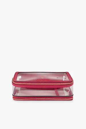 Anya Hindmarch Womens In-Flight Woven Cosmetics Case
