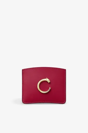 Cartier Womens Panthère De Leather Cardholder