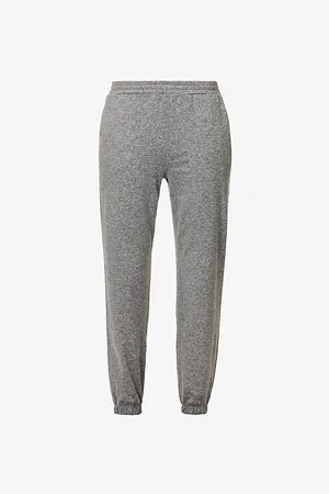 vuori Womens Boyfriend Drawstring-Waist Stretch-Woven Jogging Bottoms