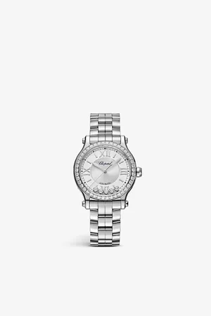 Chopard 278608-3004 Happy Sport Stainless-Steel and 1.49ct Diamond Self-Winding Mechanical Watch