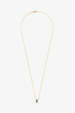 Boucheron Mens Quatre Classique 18ct -, White- and Rose-Gold and 0.003ct Brilliant-Cut Diamond Chain Necklace