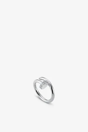 Cartier Juste Un Clou 18ct White-Gold and 0.13ct Diamond Ring