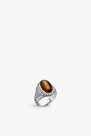 Thomas Sabo Mens Rebel At Heart Sterling Silver and Tiger