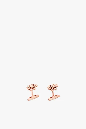 Cartier Mens Clash De 18ct Rose-Gold Cufflinks