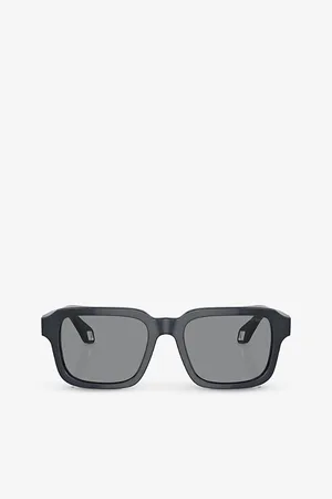 Giorgio Armani Ar8194U Rectangular-Frame Acetate Sunglasses