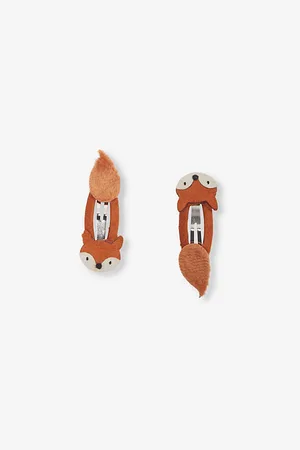 MIMI & LULA Foxy Clic Clacs Pack Of Two Hair Clips