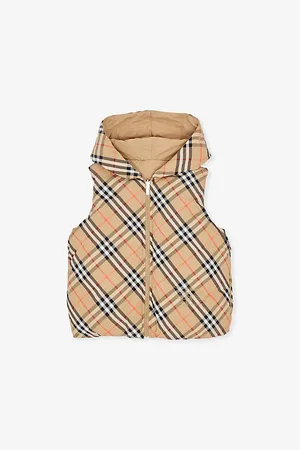 Burberry Axel Check-Print Hooded 4-14 Years