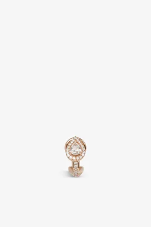 MESSIKA My Twin 18ct Rose-Gold and 0.25ct Pear-Cut Diamond Single Clip Earring